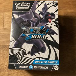Pokémon Black Bolt Booster Bundle