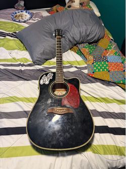 Oscar Schmidt 6string acoustic / electric