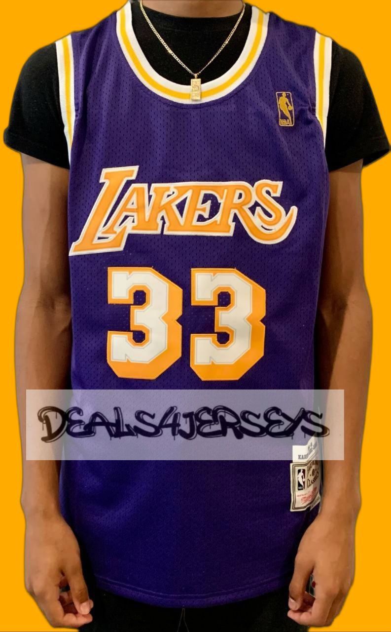 Kareem Abdul-Jabbar Lakers NBA Jerseys