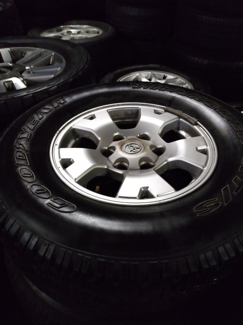 Tundra Rims Tacoma Wheels Tacoma TRD Pro Style Rims FJ Cruiser Sequoia