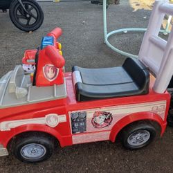 Paw Patrol Ride On Push Toy Scooter 