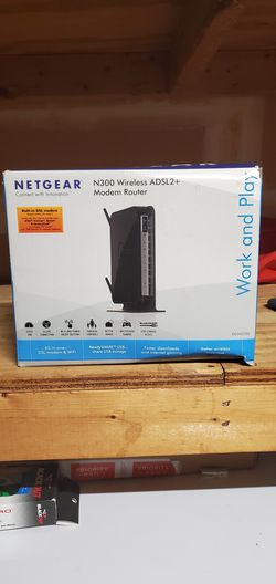 Netgear N300 Wireless Modem Router