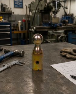 Gooseneck Trailer Hitch Replacement Ball Hide a Ball