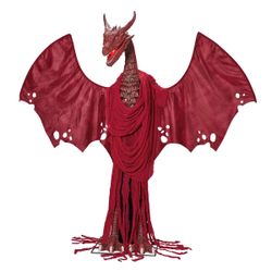Seasonal Visions Crimson Dragon Halloween Animatronic