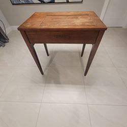 Vintage Sewing Machine Cabinet