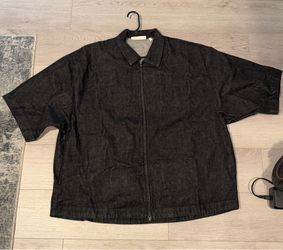 Essentials denim shirt