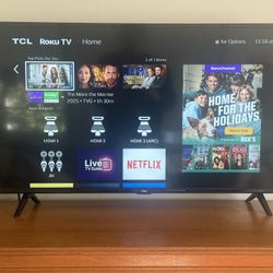 TCL 40” 1080P Roku