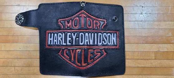 Biker Leather Wallet