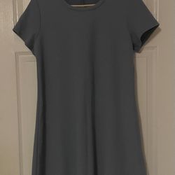 Slate Blue Short Dress Size L