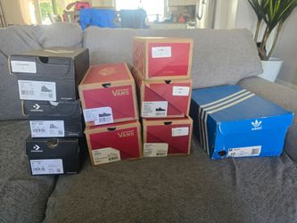 Mixed Lot of Sneaker – Converse, Vans, Adidas