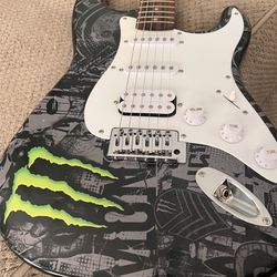 Monster Squier Fender Electric guitar 
