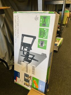 Insignia full motion, large TV wall mount 42 to 90 inch