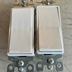 Leviton 15 Amp, 120/277 Volt, Decora Rocker