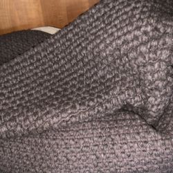 DWR Brown Wool Rug 6x9ft