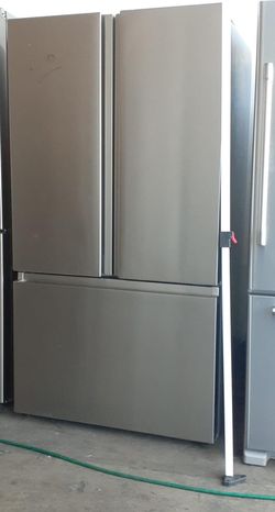 Maytag 3-Door Stainless Steel Refrigerator Fridge
