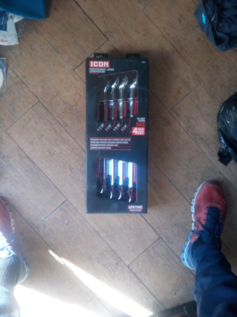 Icon Professional Large Combo Wrench Set