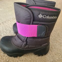 Columbia girls rope toe kruser snow boots size 13, like new