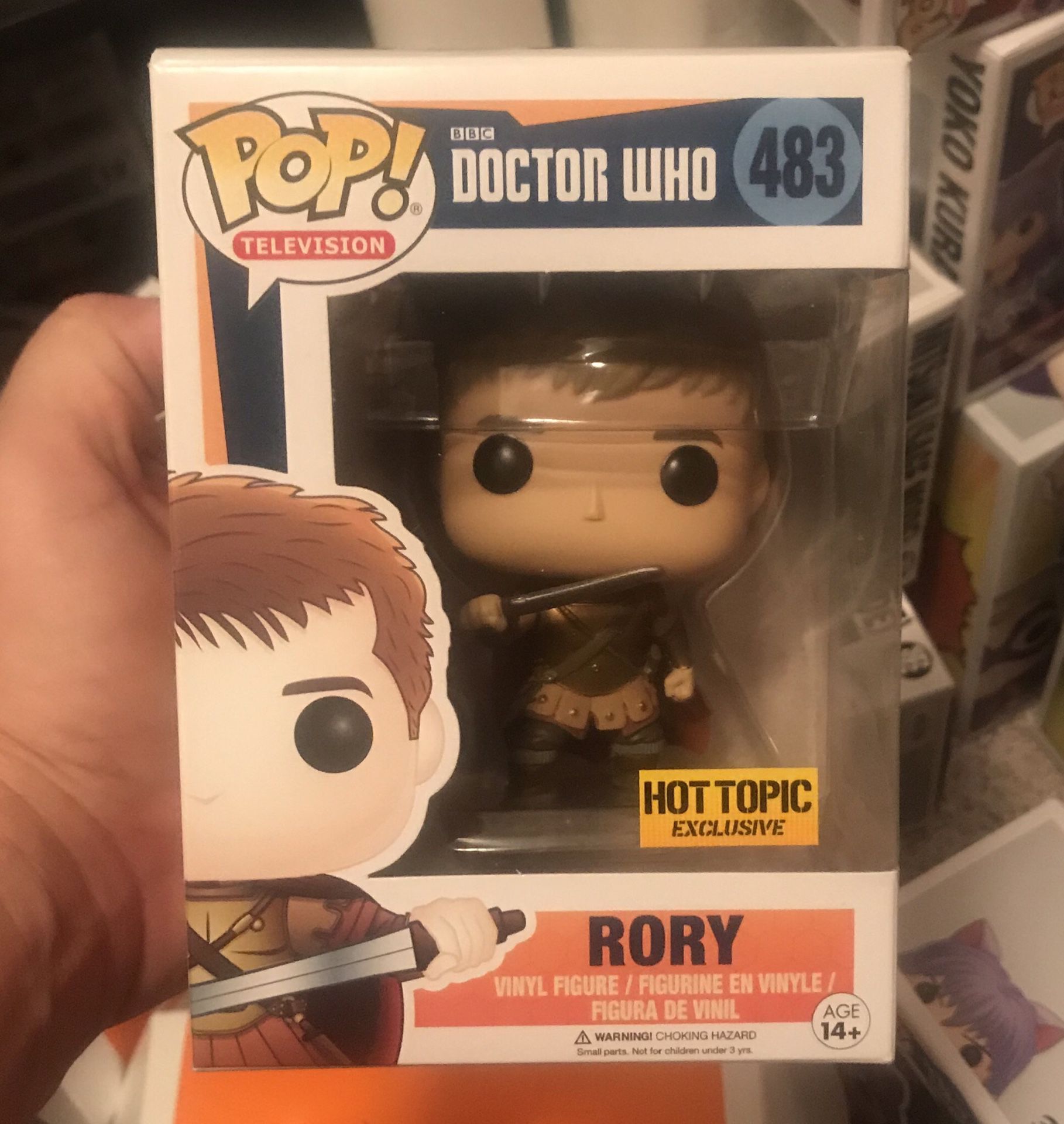 Funko Pop! Doctor Who Rory Centurion #483 Hot Topic