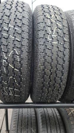 195 75 14 (2) used tires free install