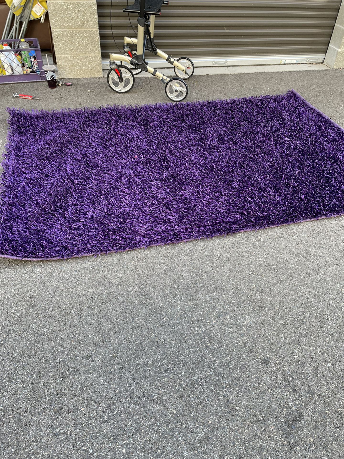Crazy Purple Rug