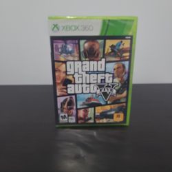 Grand Theft Auto 5-XBOX 360 (SEALED COPY)