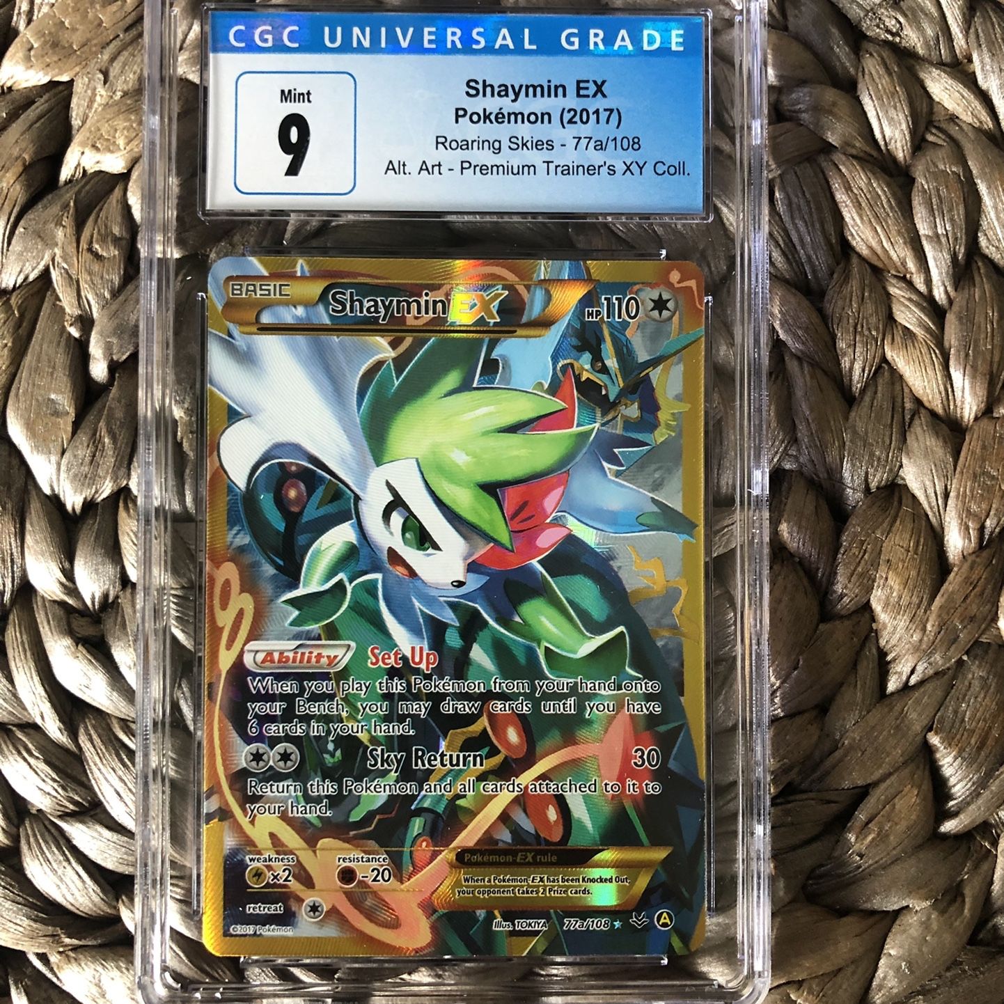 Card Pokemon Shaymin Ex