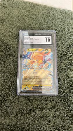 CGC 10 Gem Mint Pawmot ex 073/197 - Scarlet & Violet: Obsidian Flames Holo