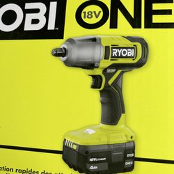 1/2in impact wrench ryobi set 