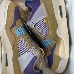 Nike Air Jordan 4 Union Desert Moss Men Size 7 White Oreo Jordan 1 Supreme Dunk Low 