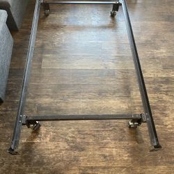 TWIN SIZE METAL BED FRAME BED RAILS