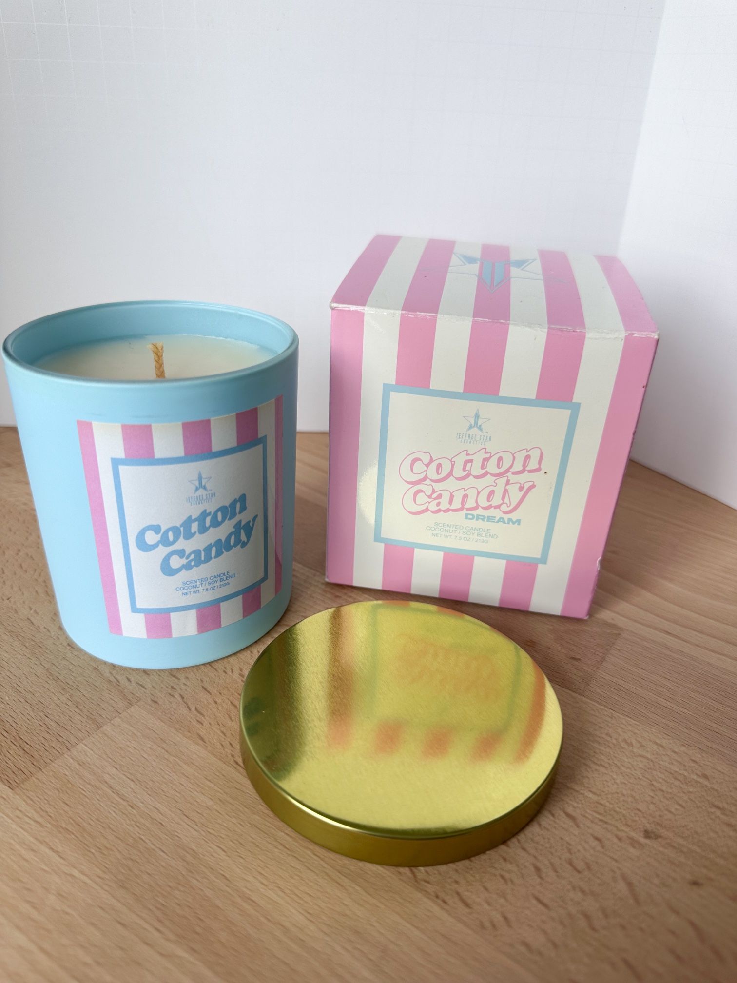 Jeffree Star Cosmetics Cotton Candy Candle NEW