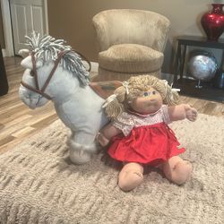 Cabbage, Patch, And Her Pony