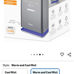 Crane Ultrasonic Warm & Cool Mist Air Humidifier