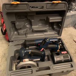 Ryobi 18volt power tool set w/ battery and charger