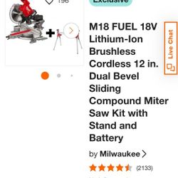 Milwaukee Universal Folding Miter Saw & Stand