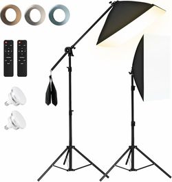 NiceVeedi 85W Softbox Lighting kit (2pack)
