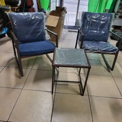 3pc Wicker Style Patio Set