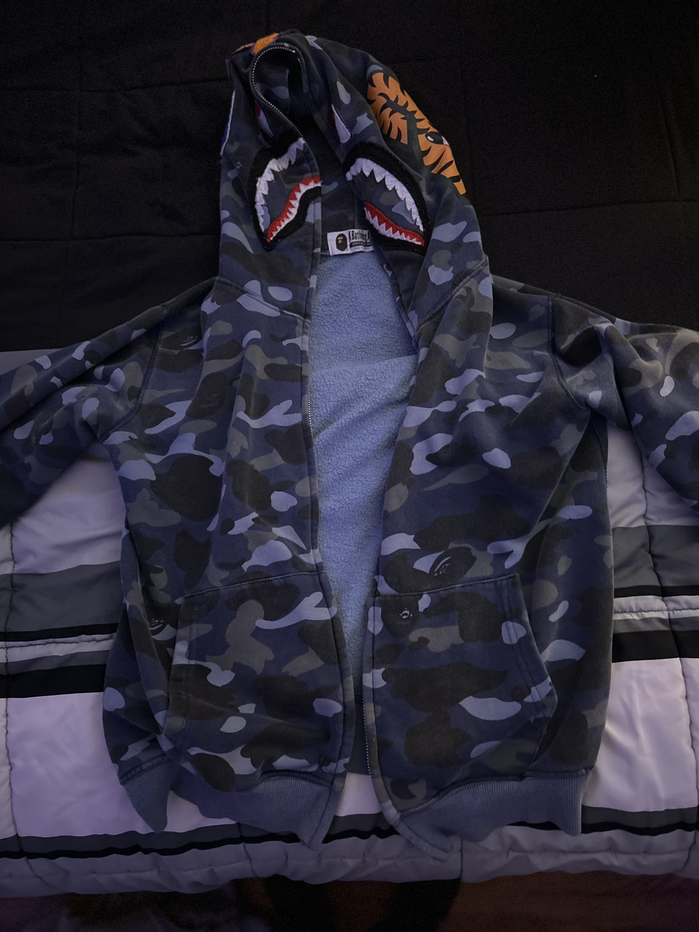 Bape Zip up (Blue)