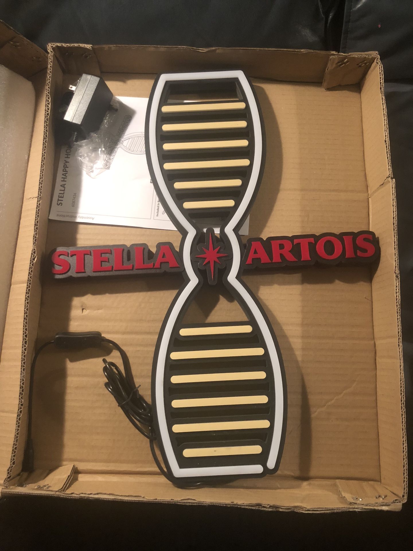 Brand New Stella Artois Lighted Sign