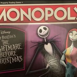 Nightmare before Christmas Monopoly 