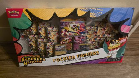 Ascended heroes Focused fighters premium collection