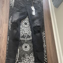 Purple Jeans Size 33