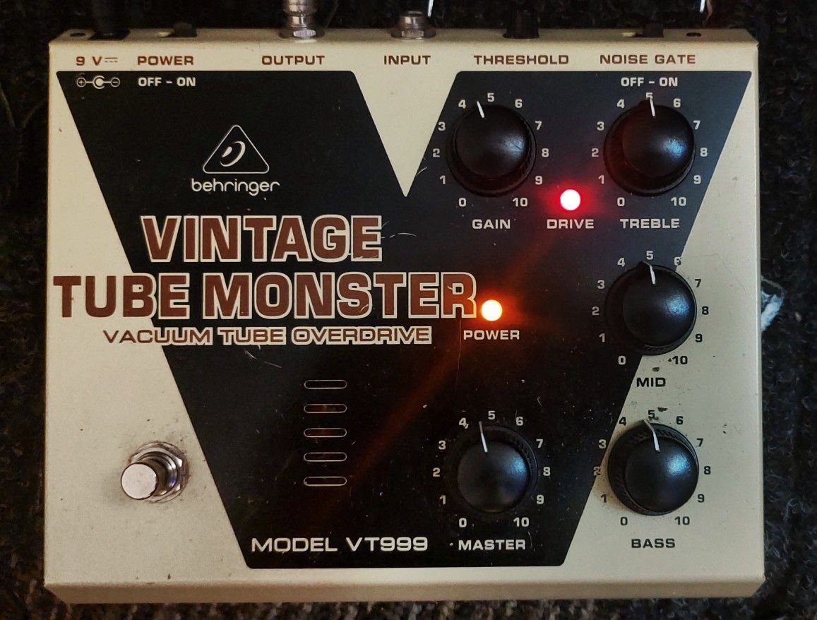 Behringer Vintage Tube Monster Vacuum Tube Overdrive