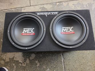 MRX 12 inch speakers