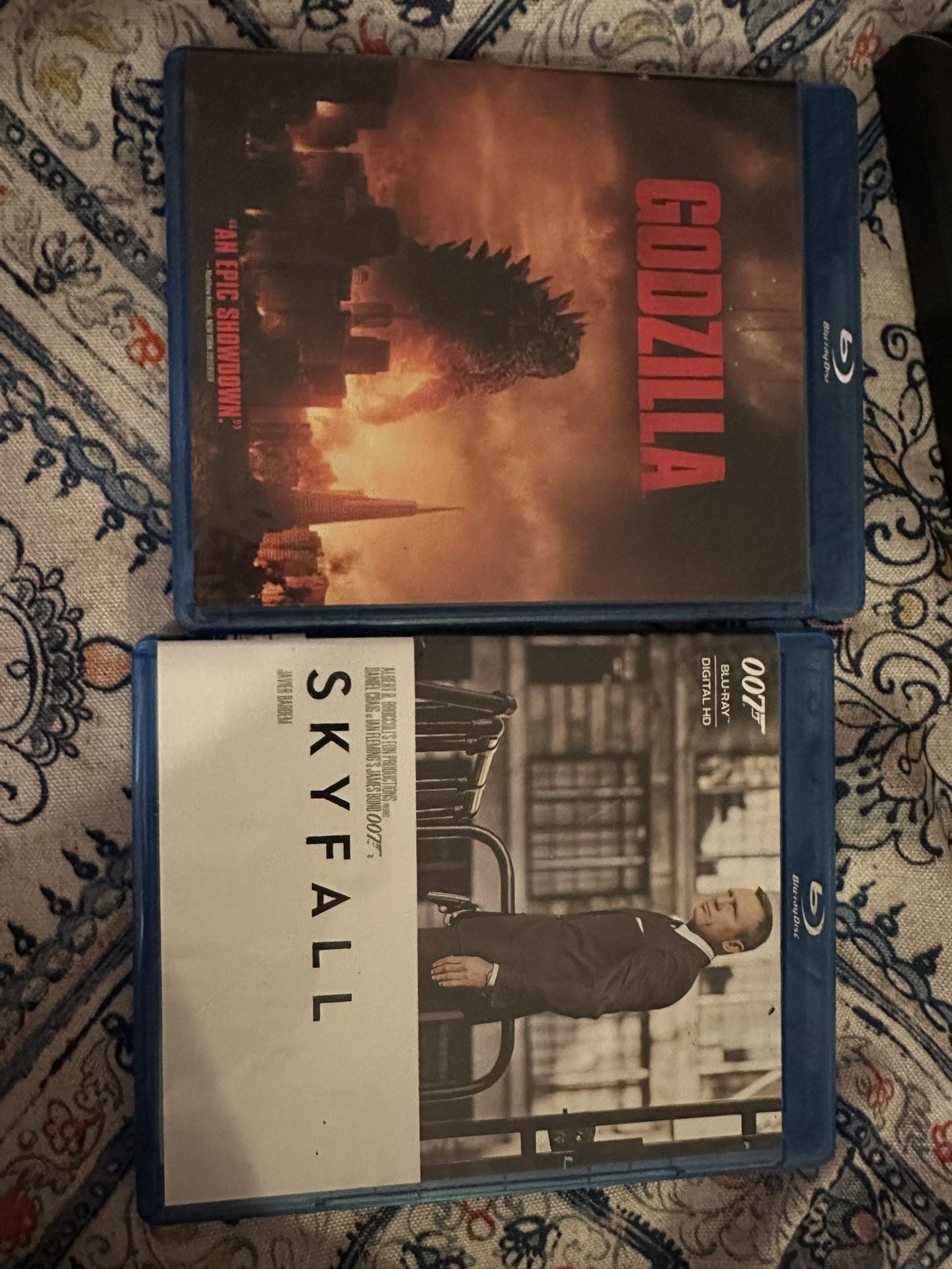 Godzilla (2014) & Skyfall Movies