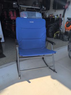 Wide outdoor portable Rocking chair