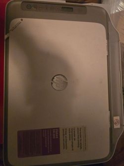 Wireless HP printer with brand new black cartidge