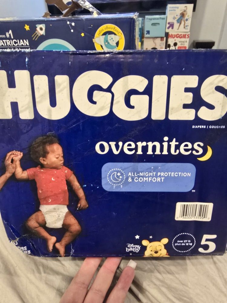 Huggies Overnites, Size 5, 50 Count