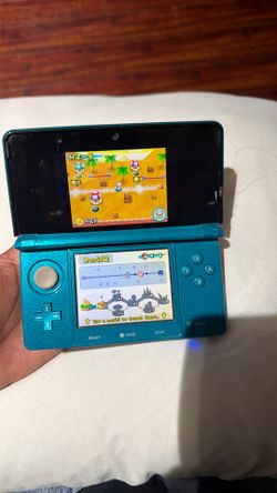 NINTENDO 3DS aqua blue