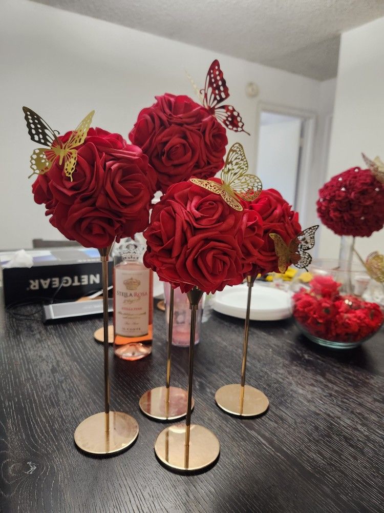 Party, Wedding, Quinceanera Centerpieces or Decorations